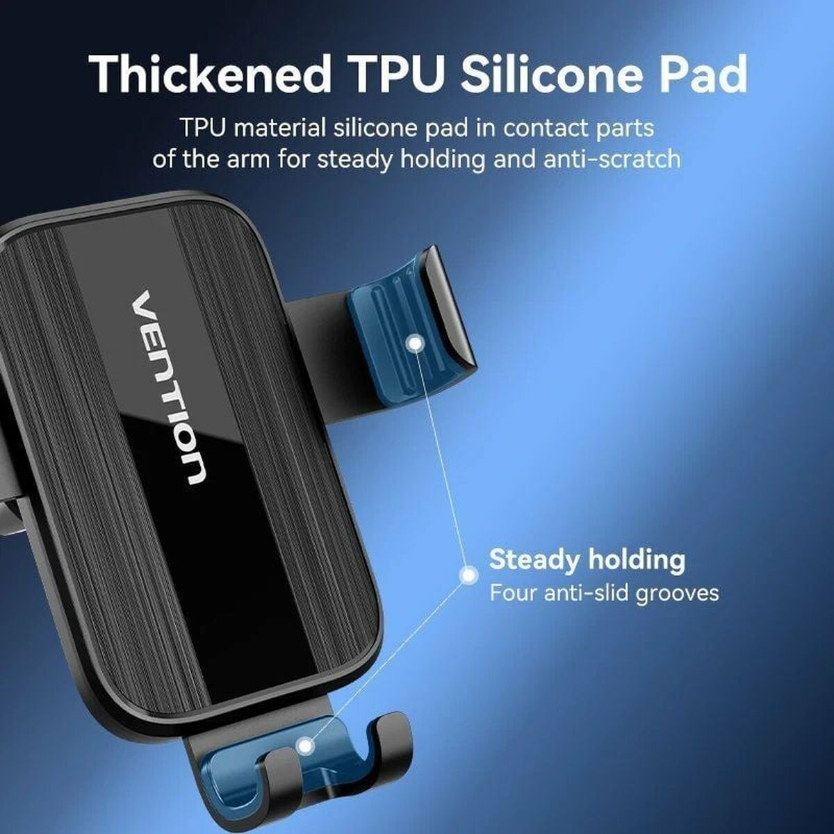 Mobile support Vention KCTB0 Black Plastic-1