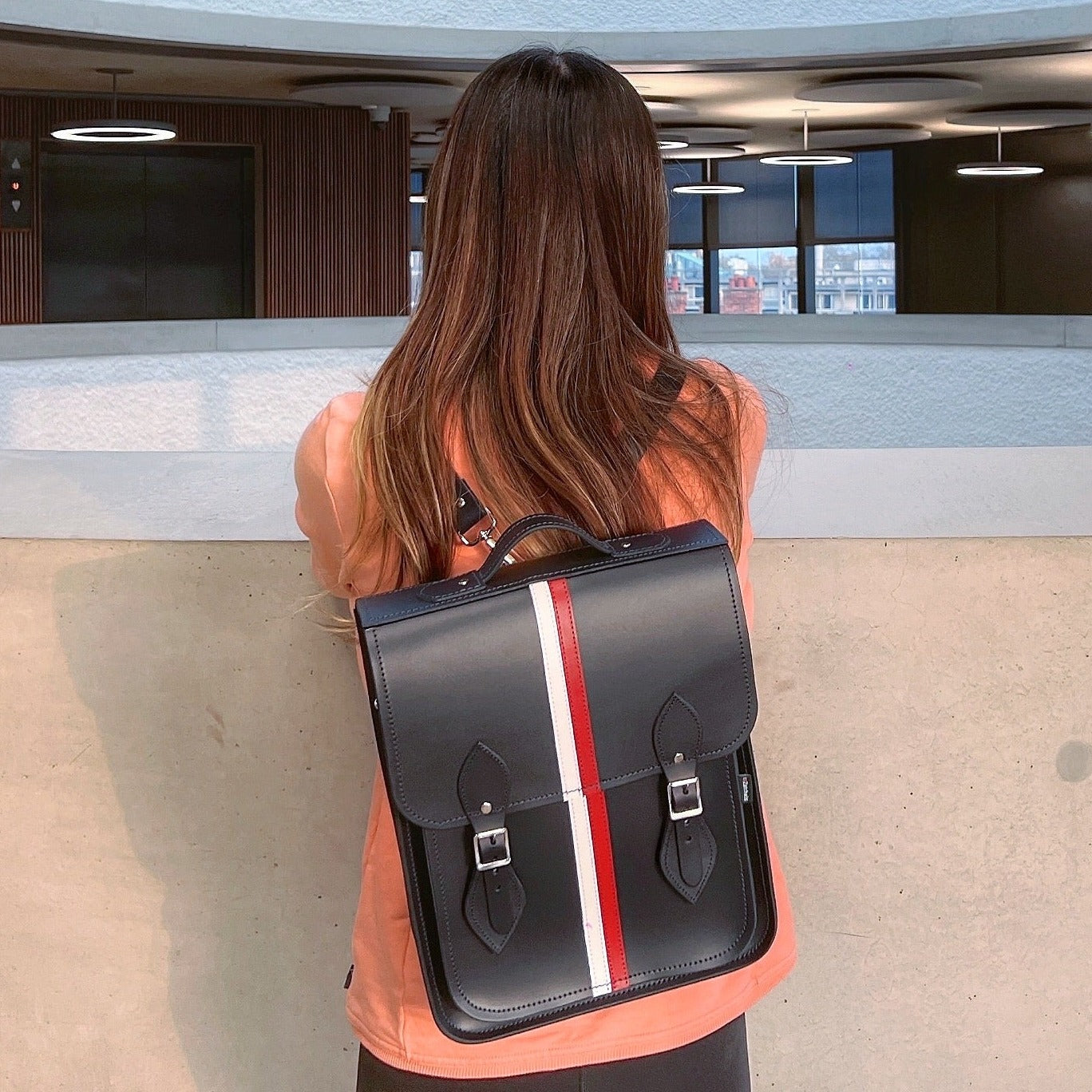 Leather City Backpack Plus - British Edit - In Stock & Ready to Ship-4