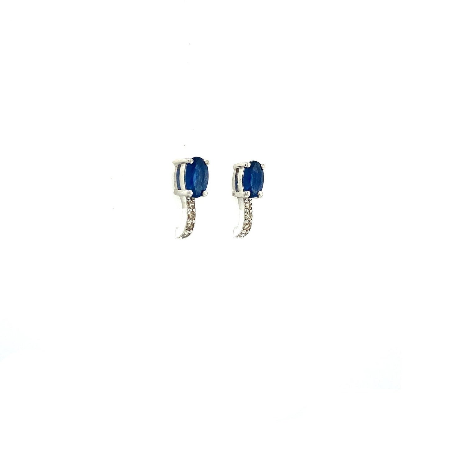 Sapphire Earring in .925 Sterling Silver - KST 58934-1