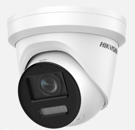 Hikvision 8MP ColorVu Strobe Light and Audible Warning Turret Network IP Camera-2