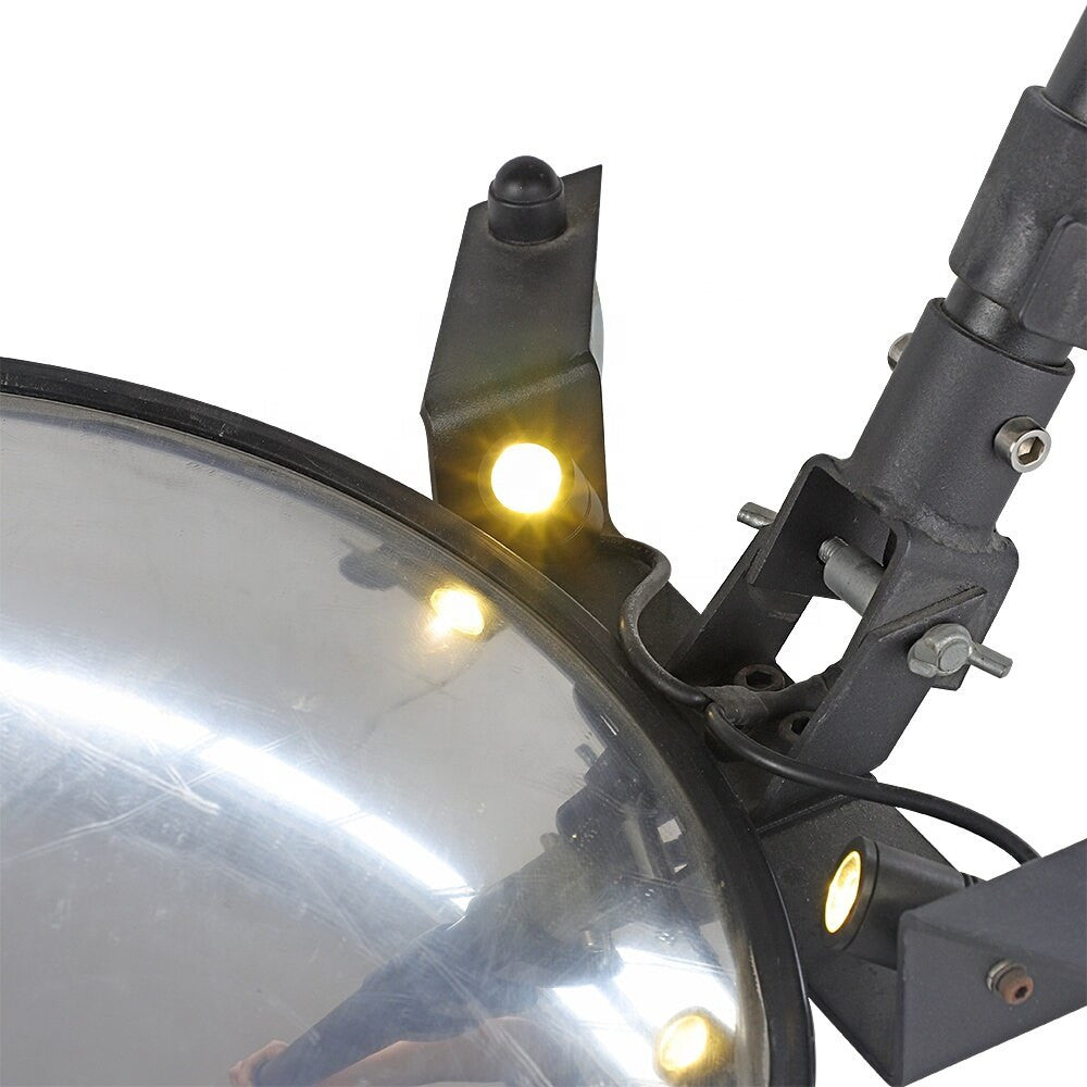 Gold Hunter MK led lighted stainless steel telescoping inspection-5