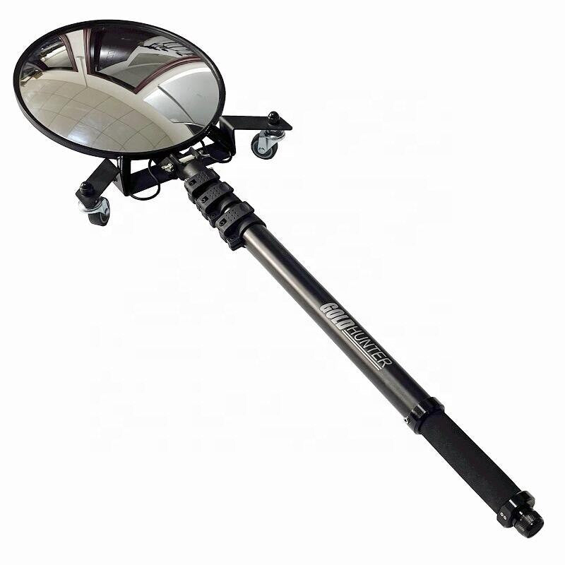 Gold Hunter MK led lighted stainless steel telescoping inspection-3