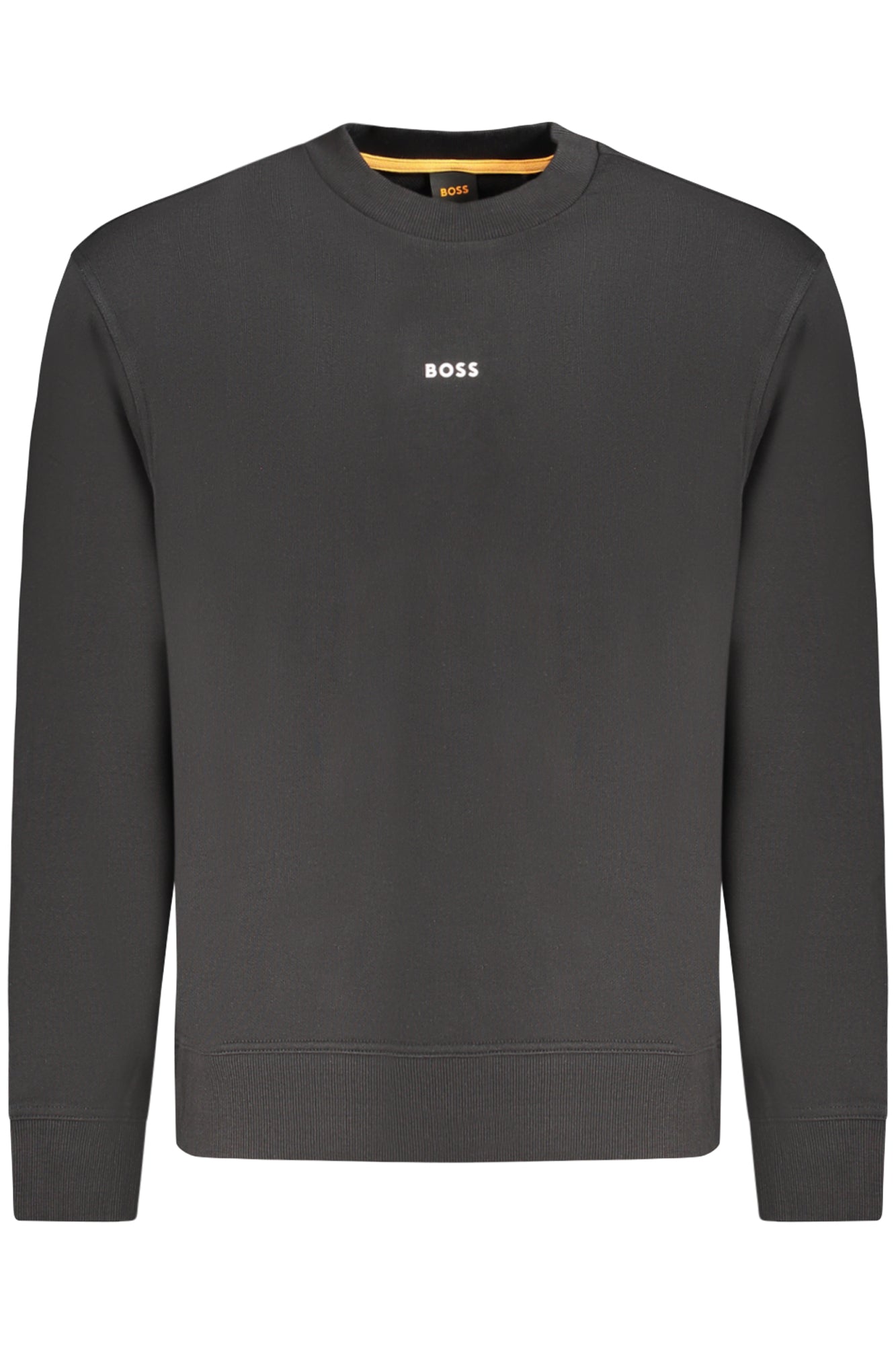 HUGO BOSS MEN'S BLACK ZIP-UP SWEATSHIRT-0