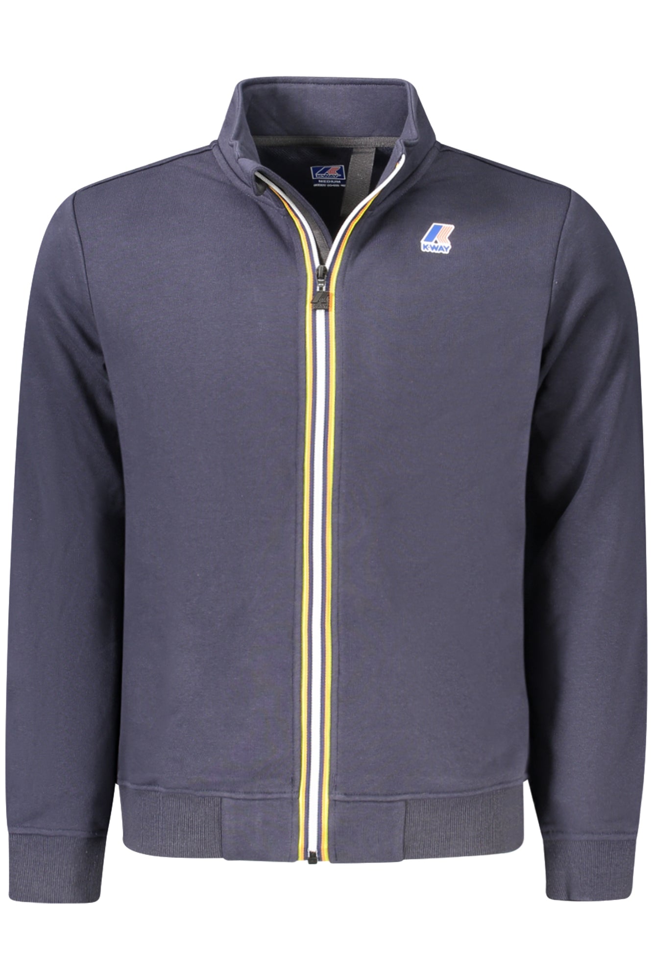 K-WAY MEN'S ZIP-UP SWEATSHIRT BLUE-0