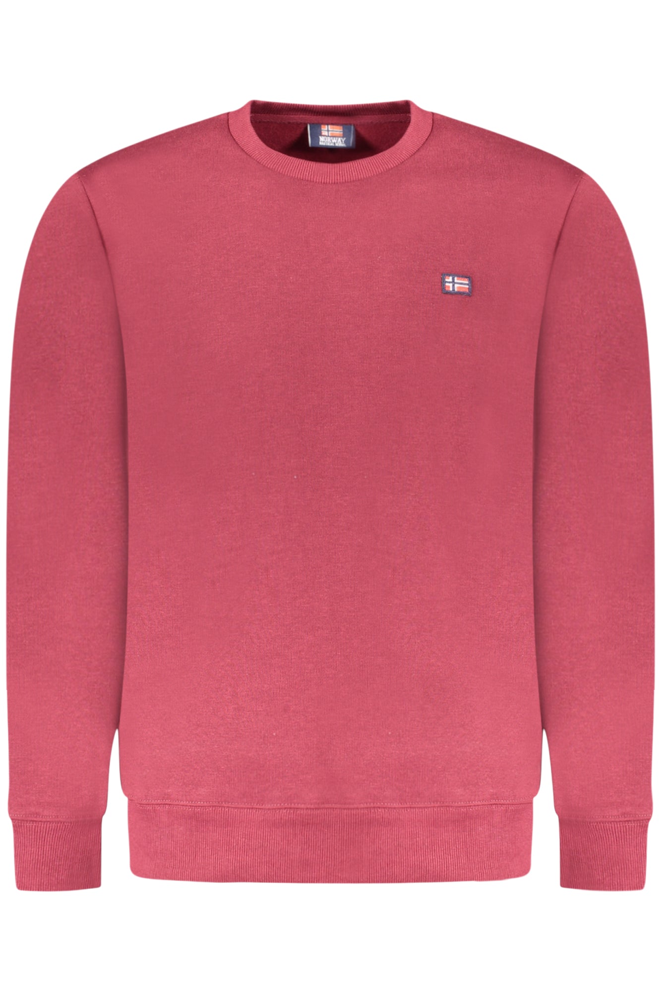 NORWAY 1963 MEN'S RED ZIP-UP SWEATSHIRT-0