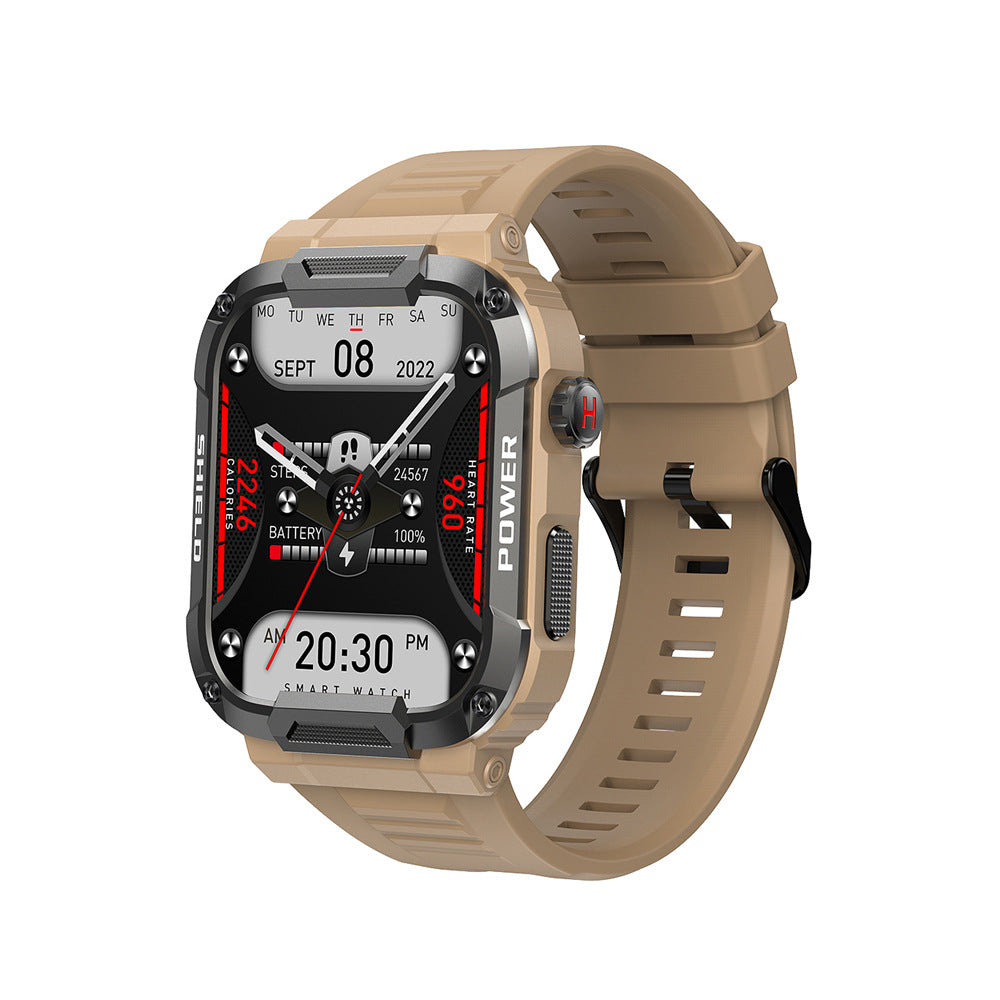 Military Smart Watch, 1.85-Inch Touch Screen Tactical Smartwatch with Text and Call, Heart Rate, Blood Oxygen, and Activity Trackers-7