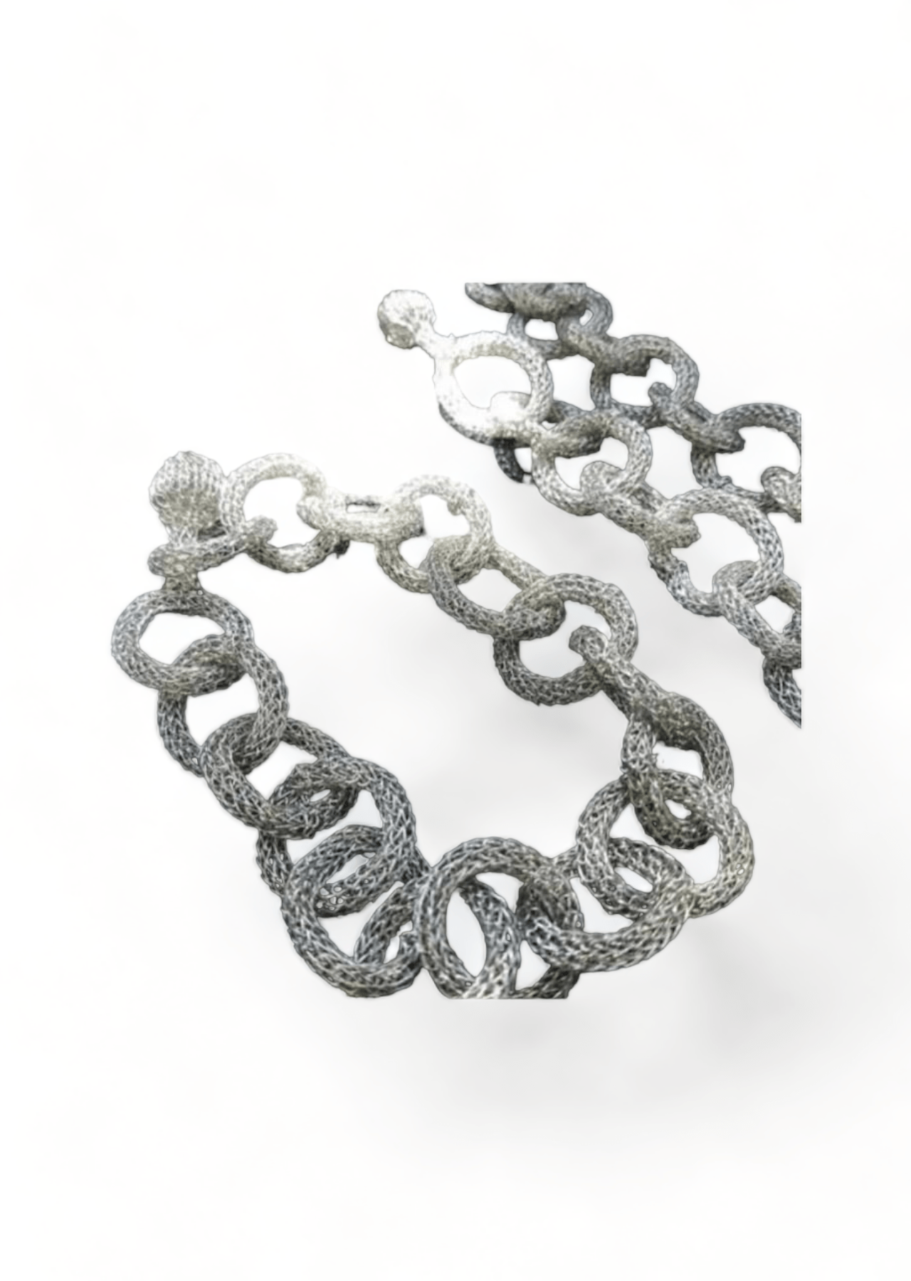Chain Wire Mesh Necklace