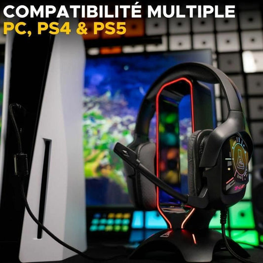 Headphones with Microphone The G-Lab KORP COBALT 7.1-1
