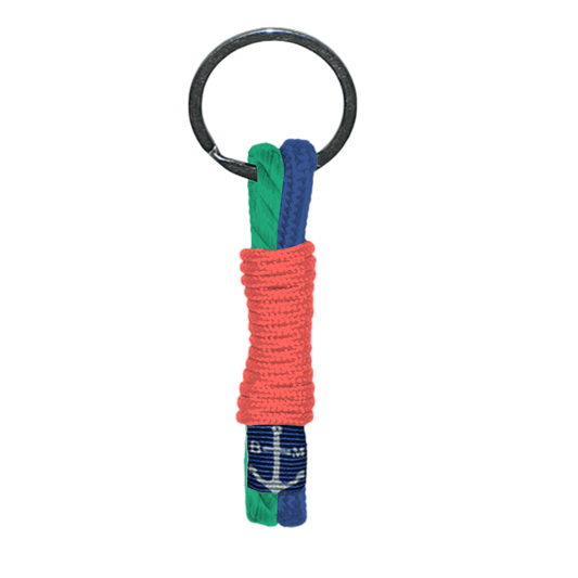 Mixed Double Rope Keychain-0