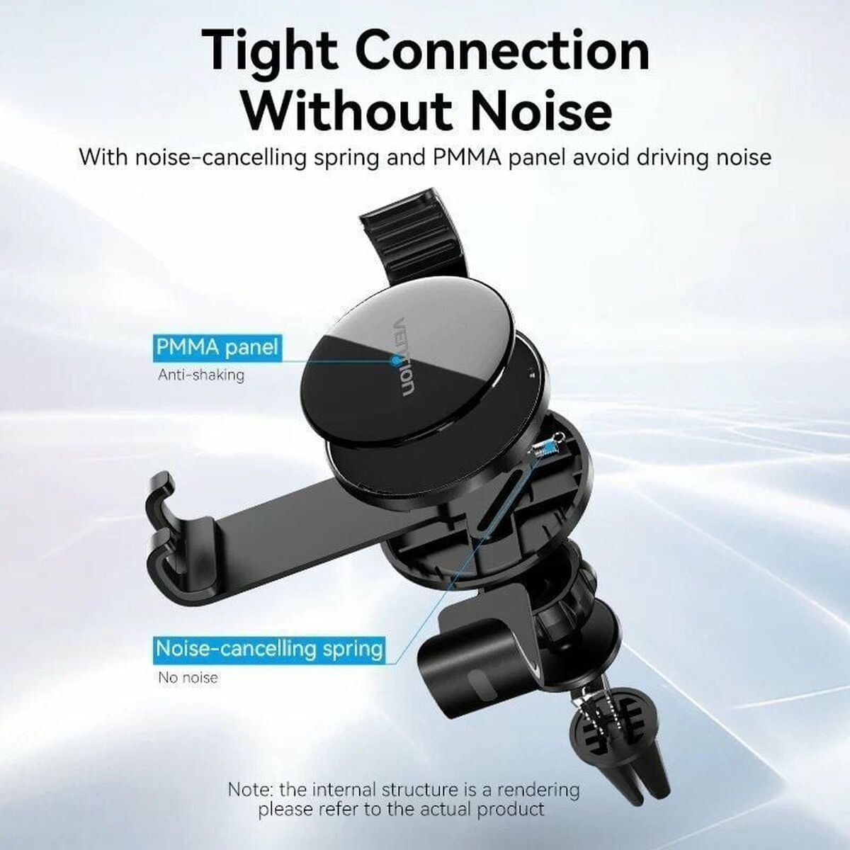 Mobile support Vention KCSB0 Black (1 Unit)-1