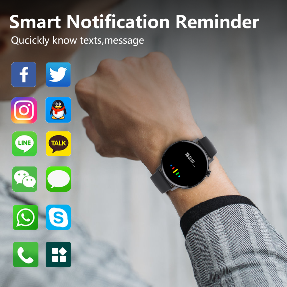 ECG monitor Smart Watch Non Invasive Blood Glucose Smart Watch with Blood Component Analysis-4