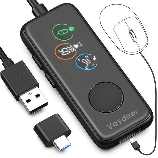 Fully Automatic USB Mouse Jiggler with HD Screen-0