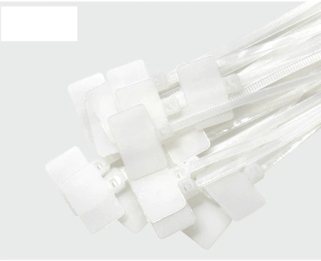 Színes címkés kábelkötegelő (100 db)-9