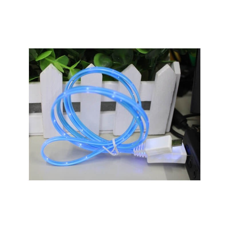 Világítós Micro USB kábel, 5 darab-6