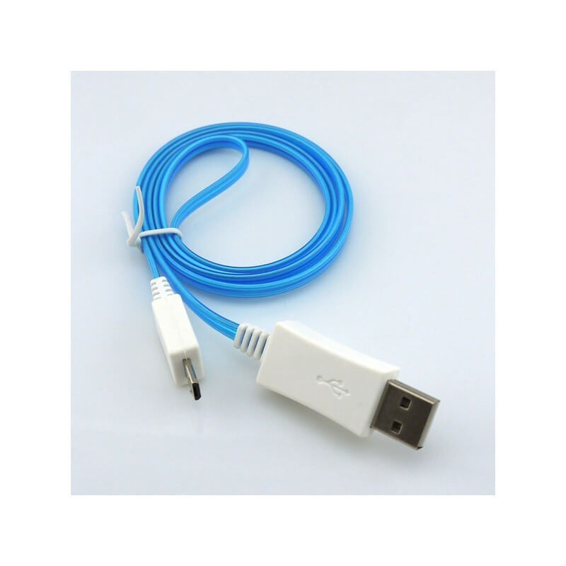 Világítós Micro USB kábel, 5 darab-7