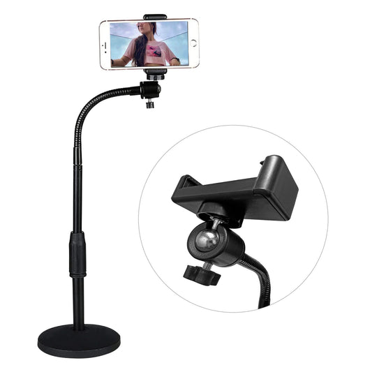 5Core Cell Phone Stand for Desk Adjustable Scissor Boom Arm Stands Tablet Cellphone-0
