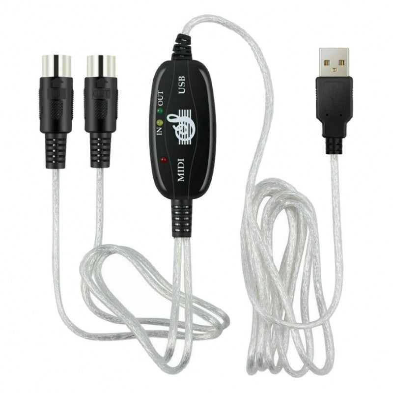 USB MIDI kábel USB MIDI adapter-0