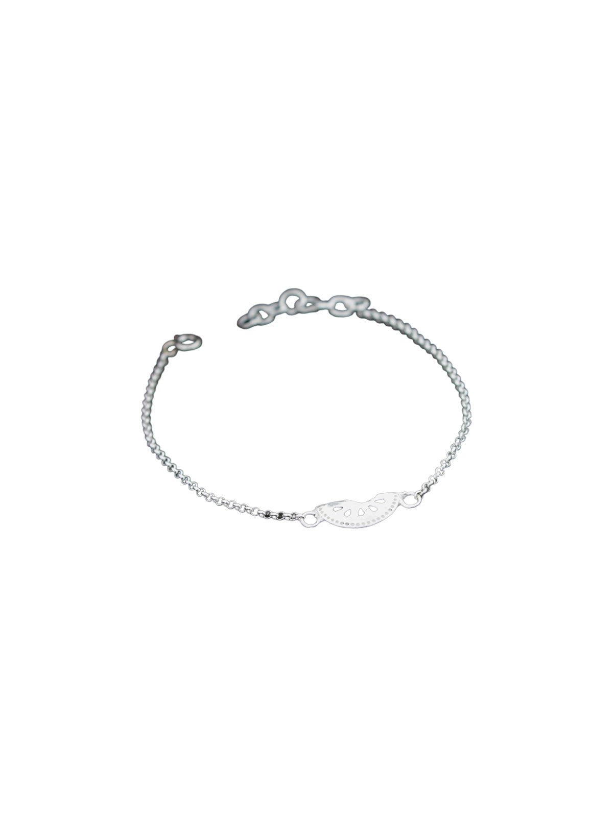 Watermelon Silver Bracelet