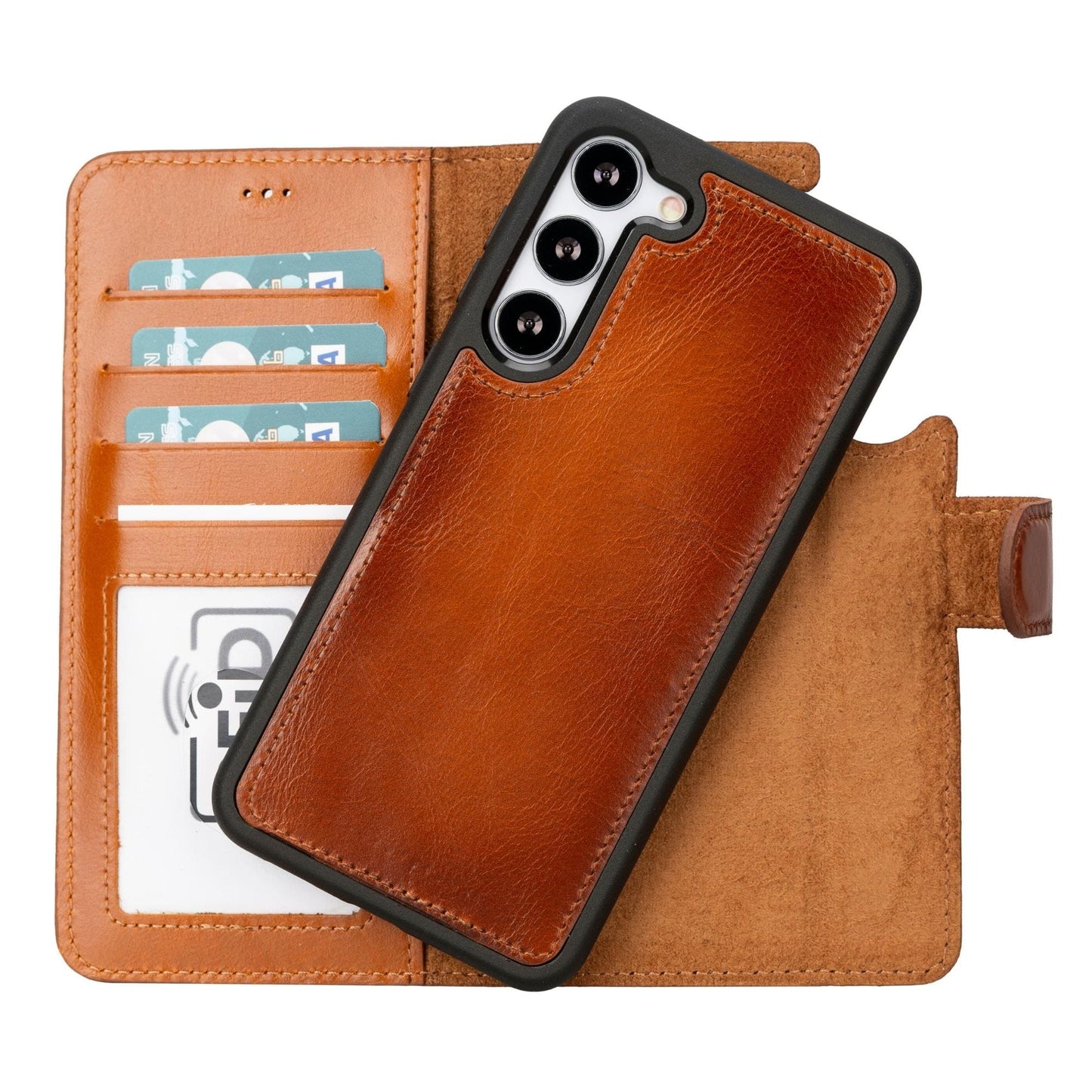 Buffalo Samsung Galaxy S23 Series Detachable Leather Wallet Case-5