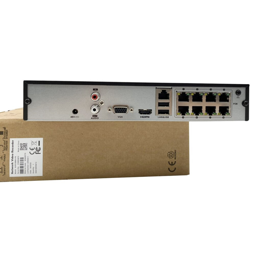 Hikvision OEM 8CH 4MP CCTV System H.265+ NVR with PTZ IP Kit-1