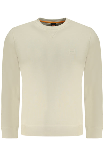 HUGO BOSS SWEATSHIRT WITHOUT ZIP MEN BEIGE-0