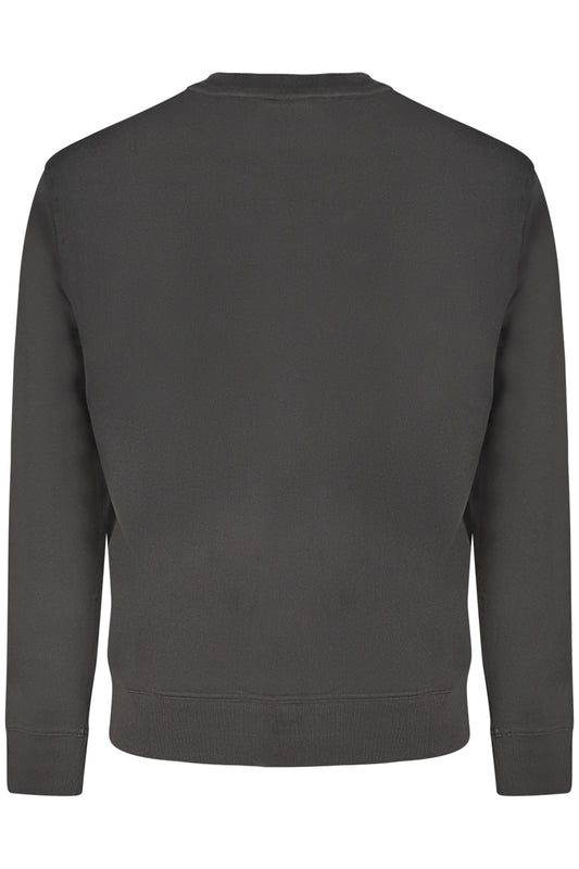 HUGO BOSS MEN'S BLACK ZIP-UP SWEATSHIRT-1