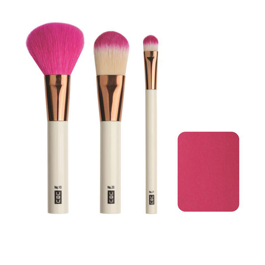 FACE ON MAKEUP BRUSH KIT LOT 4 pcs-0