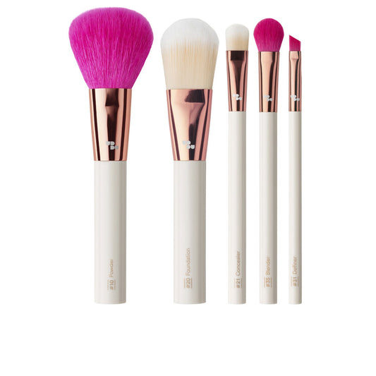 FAMOUS FIVE EYE AND FACE BRUSHES LOT 5 pz-0