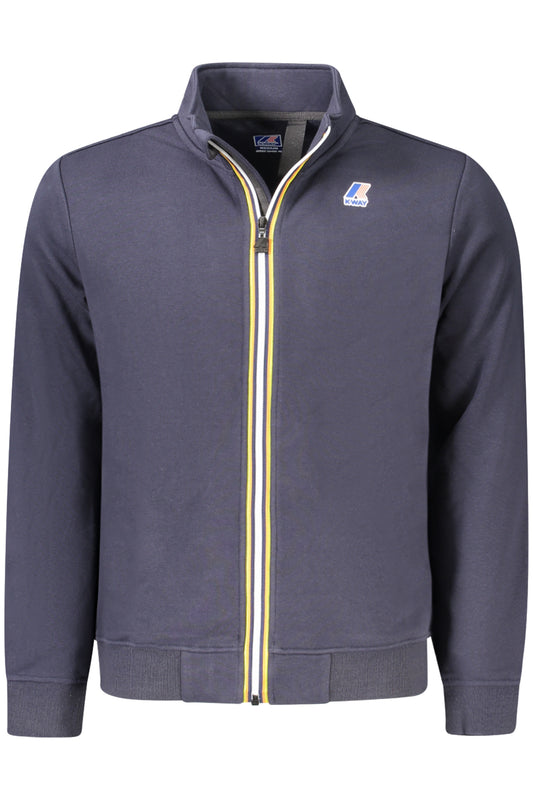 K-WAY MEN'S ZIP-UP SWEATSHIRT BLUE-0