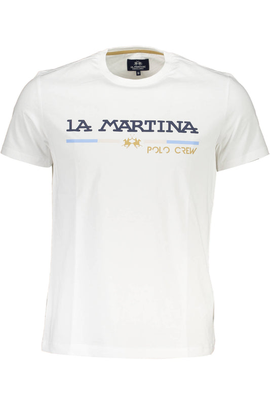 LA MARTINA MEN'S SHORT SLEEVE T-SHIRT WHITE-0