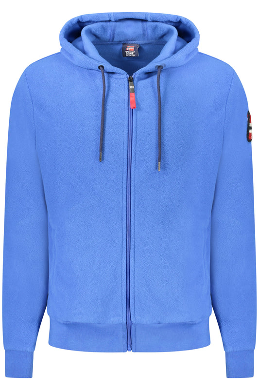 NORWAY 1963 MEN'S BLUE ZIP-UP SWEATSHIRT-0