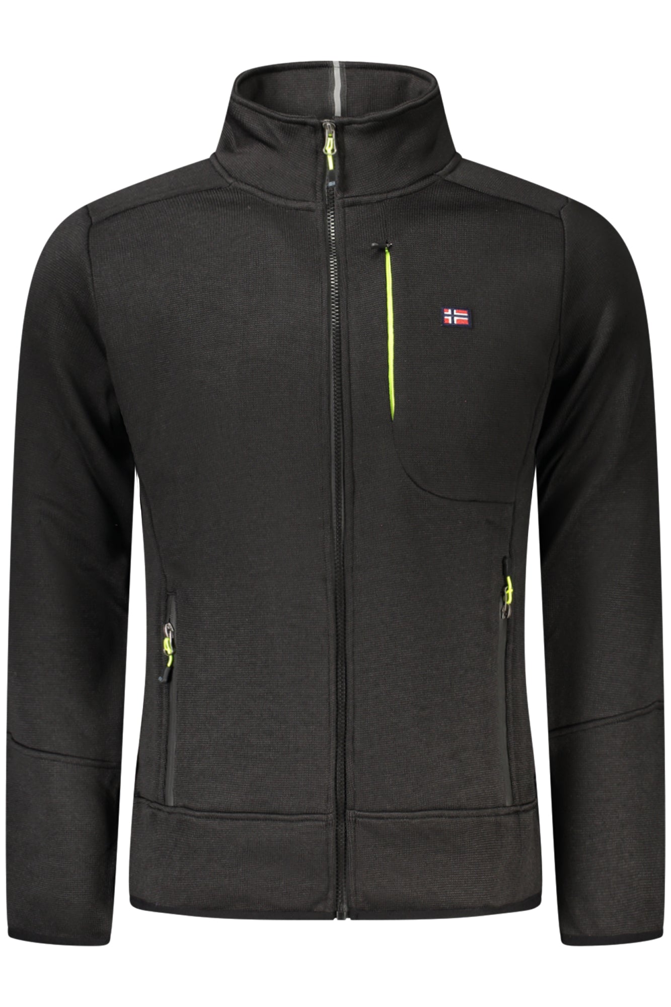 NORWAY 1963 MEN'S BLACK ZIP-UP SWEATSHIRT-0