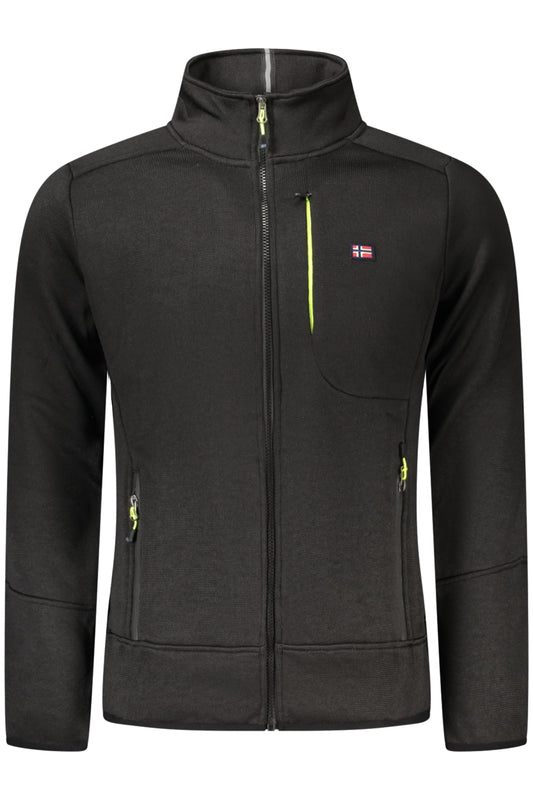 NORWAY 1963 MEN'S BLACK ZIP-UP SWEATSHIRT-0