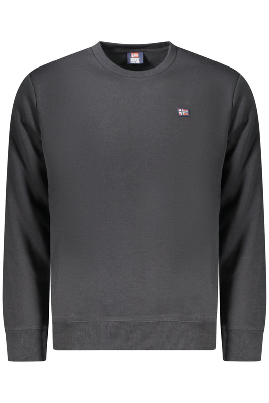 NORWAY 1963 MEN'S BLACK ZIP-UP SWEATSHIRT-0