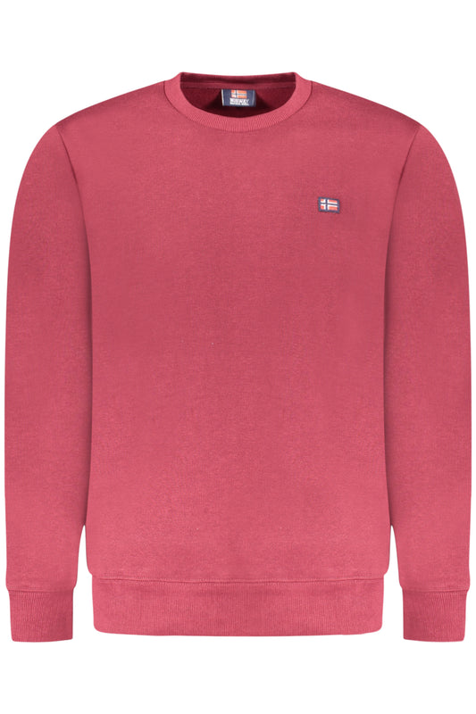 NORWAY 1963 MEN'S RED ZIP-UP SWEATSHIRT-0