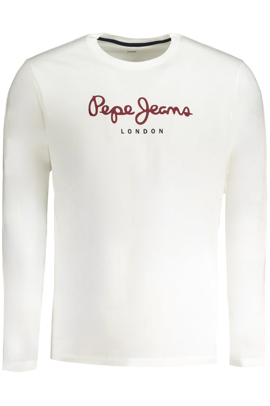 PEPE JEANS MEN'S SHORT SLEEVED T-SHIRT WHITE-0