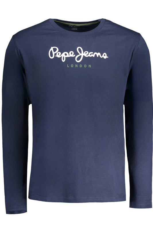 PEPE JEANS MEN'S SHORT SLEEVED T-SHIRT BLUE-0