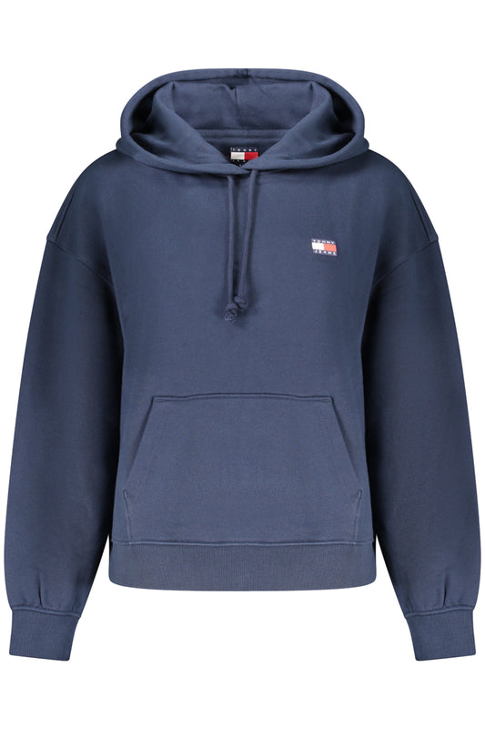 TOMMY HILFIGER WOMEN'S BLUE ZIP-UP SWEATSHIRT-0