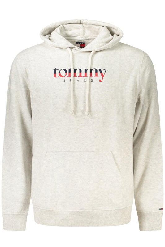 TOMMY HILFIGER MEN'S GRAY ZIP-UP SWEATSHIRT-0