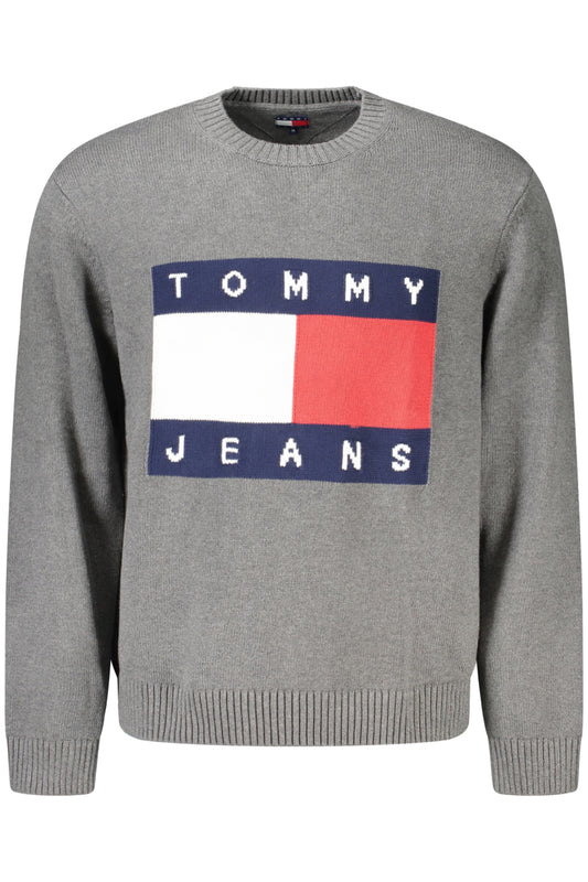 TOMMY HILFIGER MEN'S GREY SWEATER-0